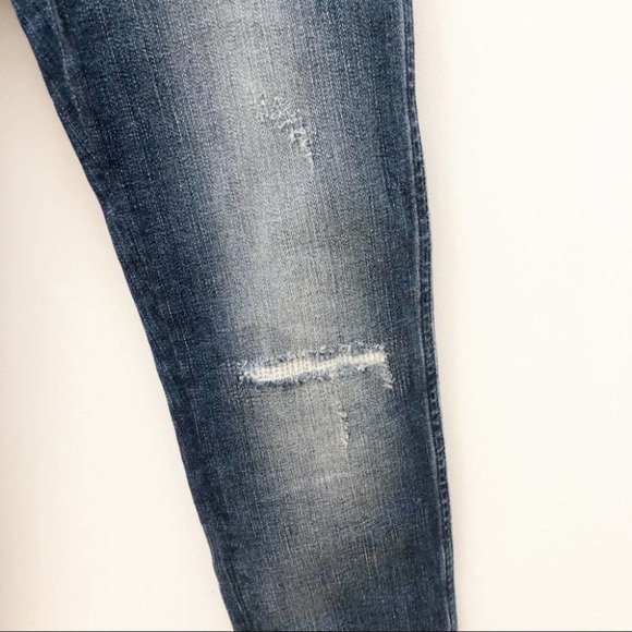 MADEWELL 9” Skinny Rip & Repair Blue Jeans Size 23 NEW - Picture 5 of 13
